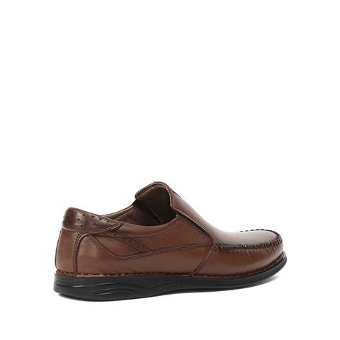Erkek Taba Deri Loafer