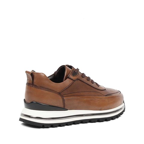 Erkek Taba Kalın Tabanlı Sneaker