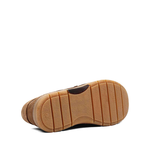 Erkek Taba Nubuk Deri Loafer
