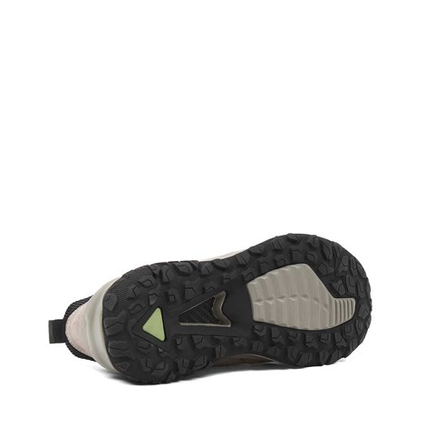 Erkek Vizon Bağcıklı Kalın Tabanlı Nubuk Deri Sneaker