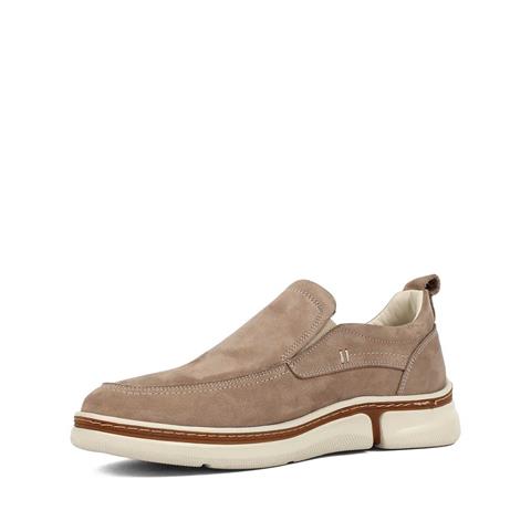 Erkek Vizon Kalın Tabanlı Nubuk Deri Günlük Ayakkabı