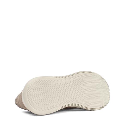 Erkek Vizon Kalın Tabanlı Nubuk Deri Sneaker