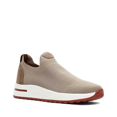 Erkek Vizon Kalın Tabanlı Sneaker