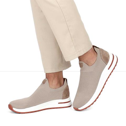 Erkek Vizon Kalın Tabanlı Sneaker