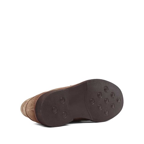 Erkek Vizon Süet Deri Loafer