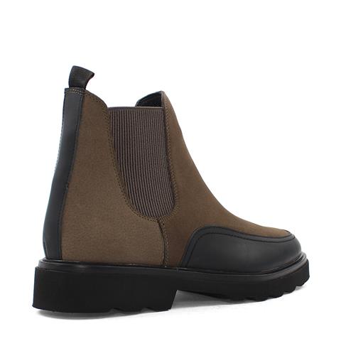 Erkek Haki Nubuk Deri Chelsea Bot