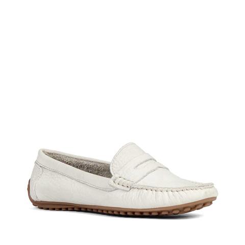 Kadın Bej Nubuk Deri Loafer