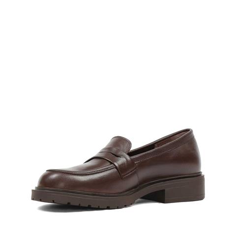 Kadın Kahverengi Deri Loafer