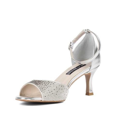 Kadın Lame Taşlı Arkası Kapalı Abiye Ayakkabı