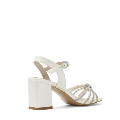 Kadın Sedef Taşlı Kalın Topuklu Abiye Ayakkabı