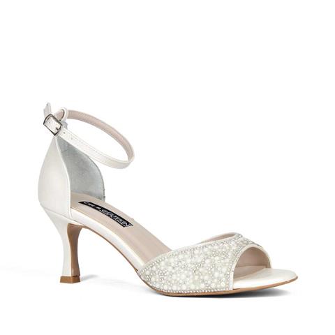 Kadın Sedef Taşlı Arkası Kapalı Abiye Ayakkabı