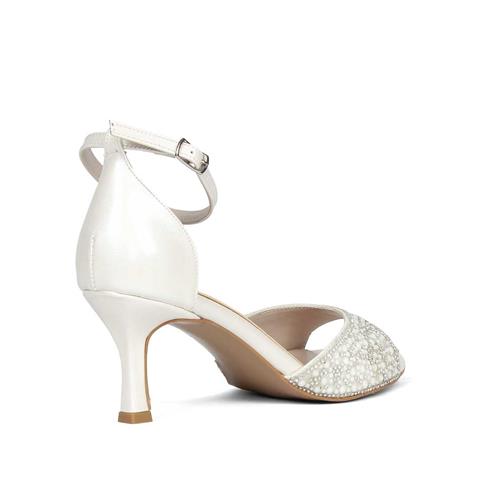 Kadın Sedef Taşlı Arkası Kapalı Abiye Ayakkabı