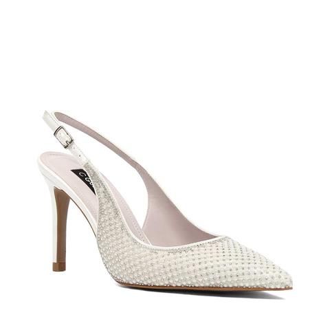 Kadın Sedef Taşlı İnce Topuklu Abiye Ayakkabı
