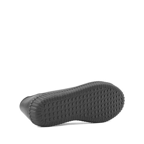 Kadın Siyah Bağcıklı Deri Ayakkabı