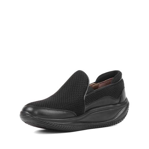 Kadın Siyah Dolgu Topuklu Deri Ayakkabı