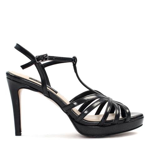 Kadın Siyah İnce Topuklu Abiye Ayakkabı