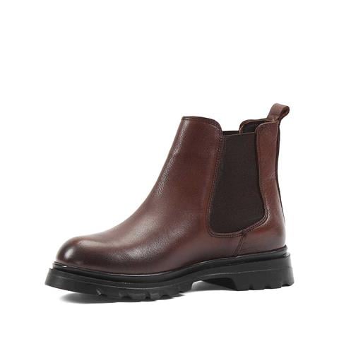 Kadın Taba Deri Chelsea Bot