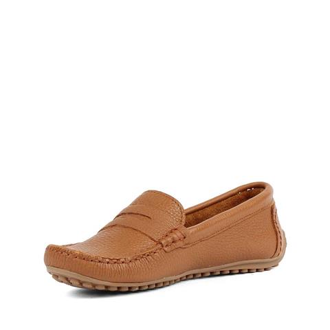 Kadın Taba Deri Loafer
