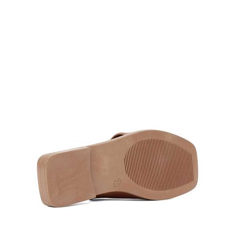 Kadın Taba Deri Terlik