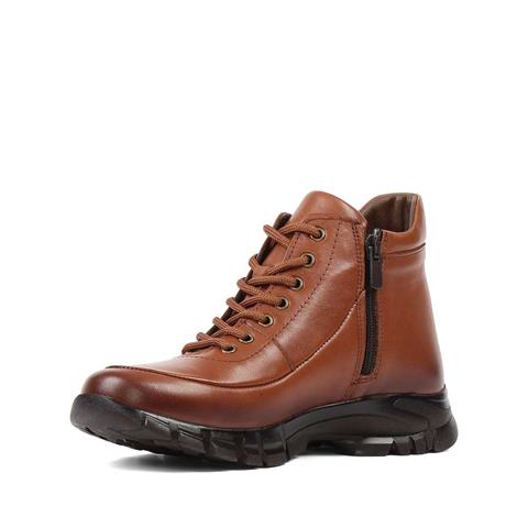 Kadın Taba Fermuarlı Deri Bot