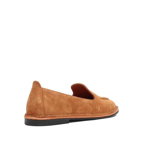 Kadın Taba Süet Deri Ayakkabı