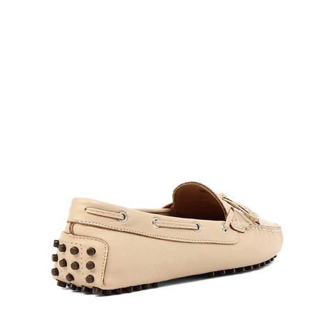 Kadın Ten Bağcıklı Deri Ayakkabı