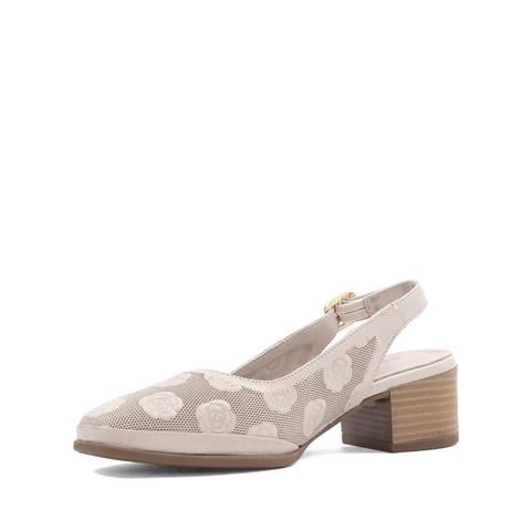 Kadın Vizon Bilekten Bantlı Deri Klasik Ayakkabı