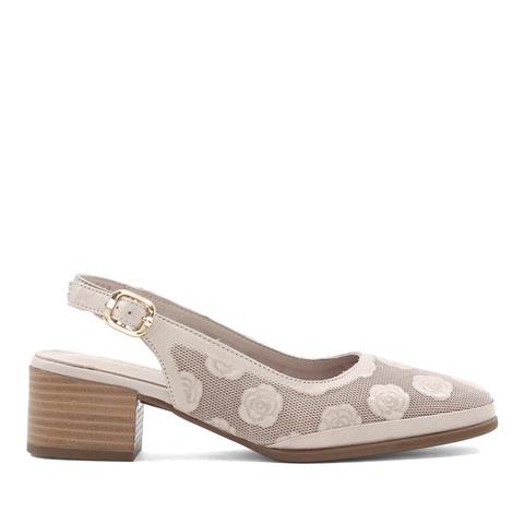 Kadın Vizon Bilekten Bantlı Deri Klasik Ayakkabı