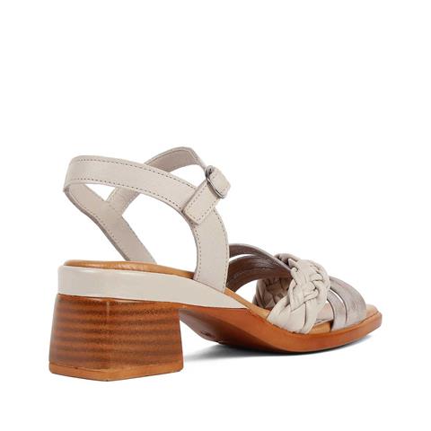 Kadın Vizon Bilekten Bantlı Deri Sandalet