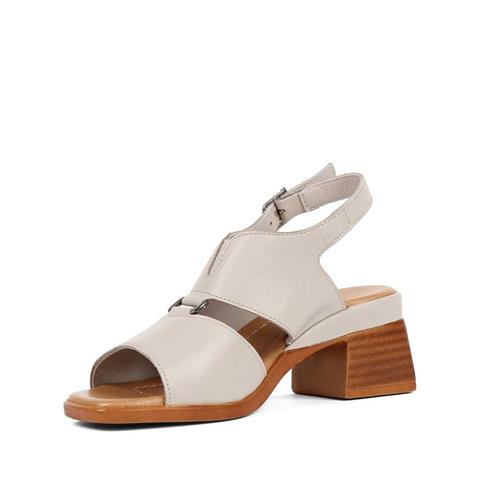 Kadın Vizon Bilekten Bantlı Deri Sandalet