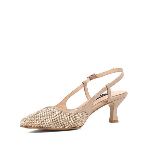 Kadın Vizon İnce Topuklu Deri Klasik Ayakkabı