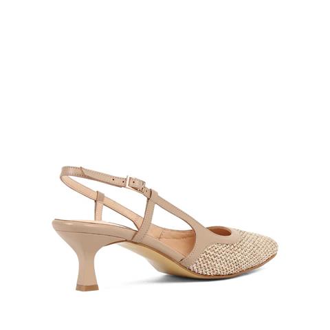 Kadın Vizon İnce Topuklu Deri Klasik Ayakkabı