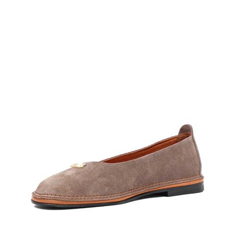 Kadın Vizon Süet Deri Ayakkabı