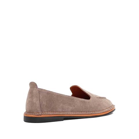 Kadın Vizon Süet Deri Ayakkabı