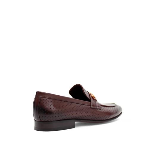 Erkek Kahverengi Deri Klasik Ayakkabı