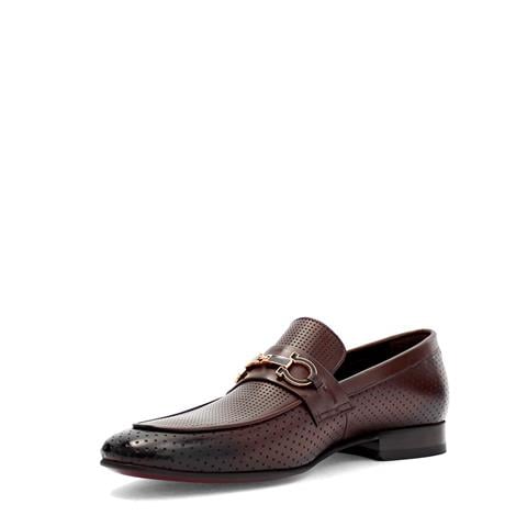 Erkek Kahverengi Deri Klasik Ayakkabı