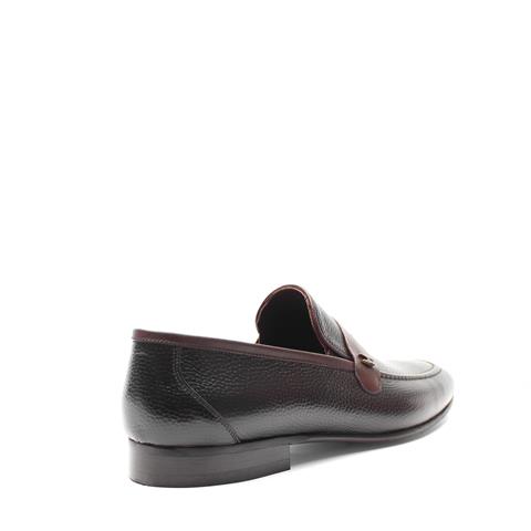 Erkek Kahverengi Deri Loafer