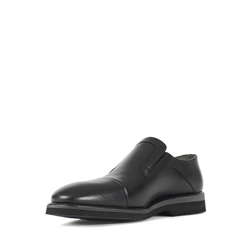 Erkek Siyah Deri Loafer