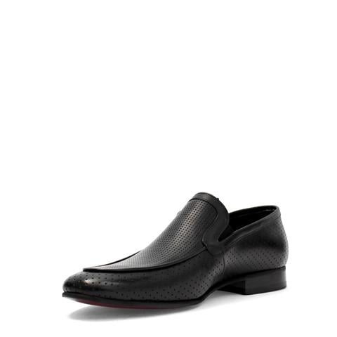 Erkek Siyah Deri Loafer