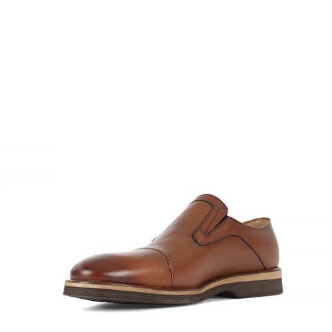 Erkek Taba Deri Loafer