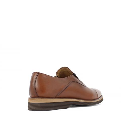 Erkek Taba Deri Loafer