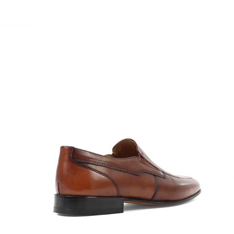 Erkek Taba Kösele Taban Deri Loafer