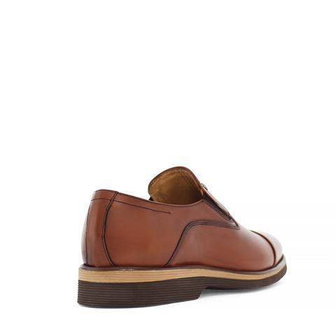 Erkek Taba Deri Günlük Ayakkabı