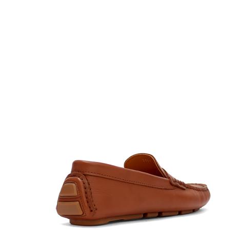 Erkek Taba Deri Loafer