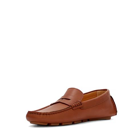 Erkek Taba Deri Loafer