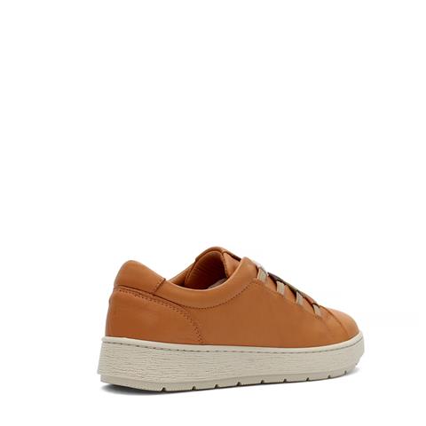 Kadın Taba Bağcıklı Kalın Tabanlı Deri Ayakkabı