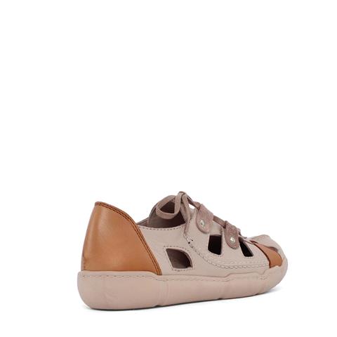 Kadın Vizon Bağcıklı Deri Ayakkabı