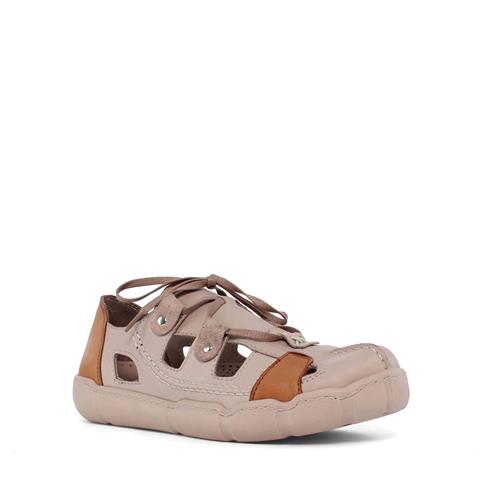 Kadın Vizon Bağcıklı Deri Ayakkabı