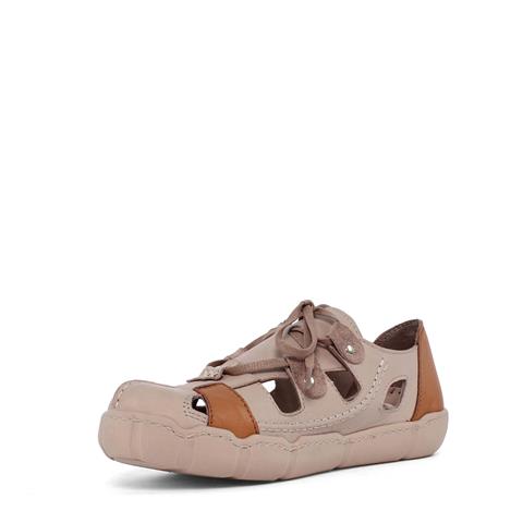 Kadın Vizon Bağcıklı Deri Ayakkabı