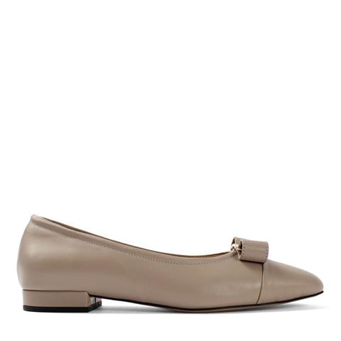 Kadın Vizon Tokalı Deri Babet